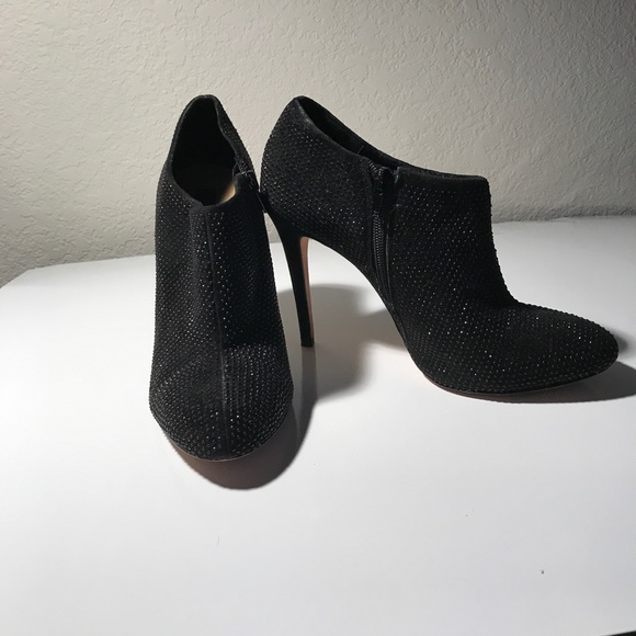 Leather embellished booties Sz 7,5 - Picture 11 of 13